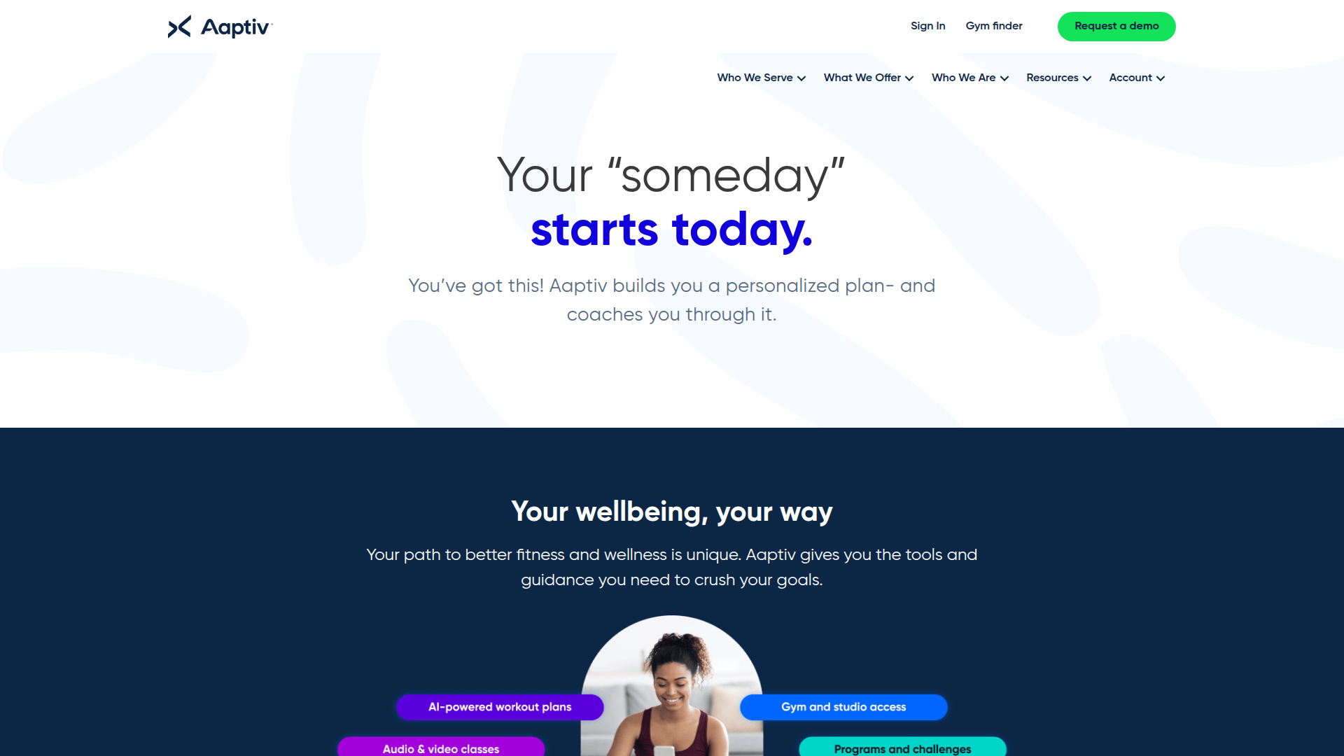 Aaptiv screenshot