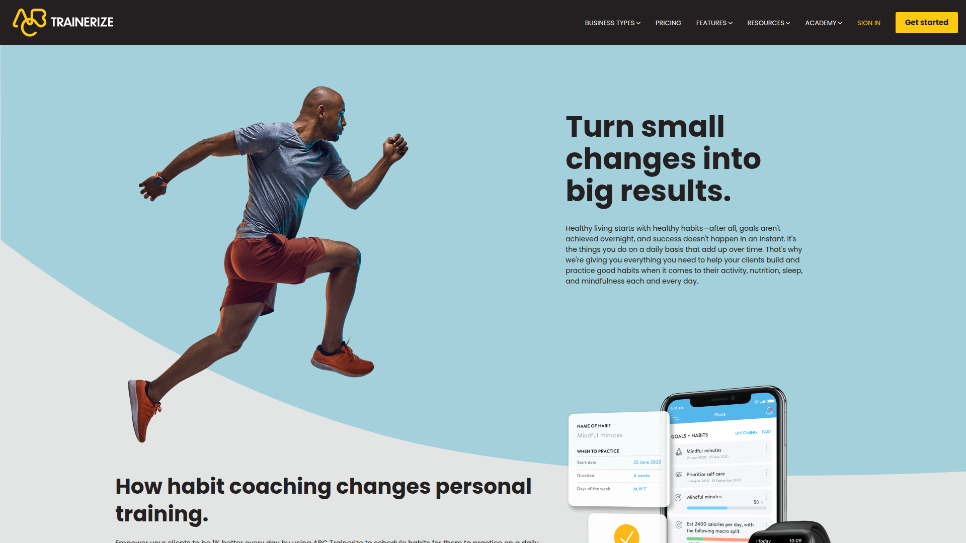 Trainerize screenshot